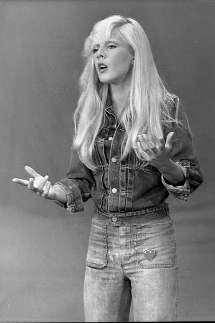 Sylvie Vartan en total look jean