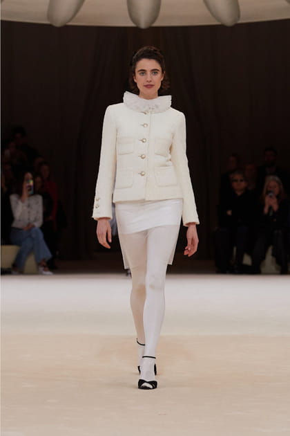 Look 1 du défilé Chanel haute couture printemps-été 2024