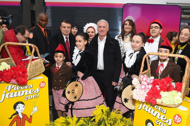 Didier Deschamps, parrain de la 30e collecte des Pièces Jaunes