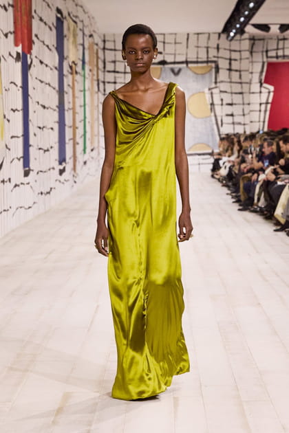 Look 53 du défilé Dior haute couture printemps-été 2024