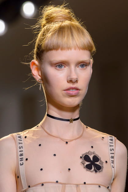 Le choker du d&eacute;fil&eacute; Christian Dior