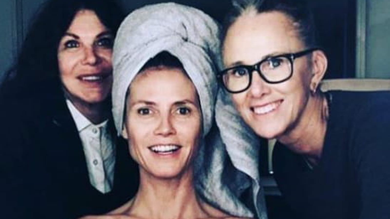 Heidi Klum, make-up less