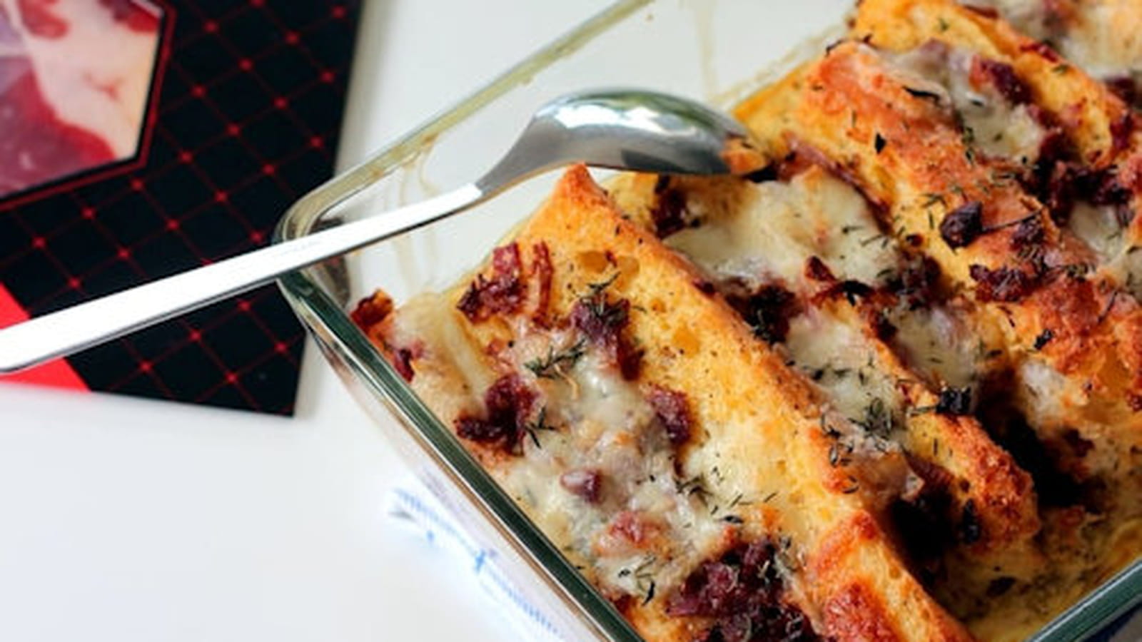 Pain perdu au jambon Belotta