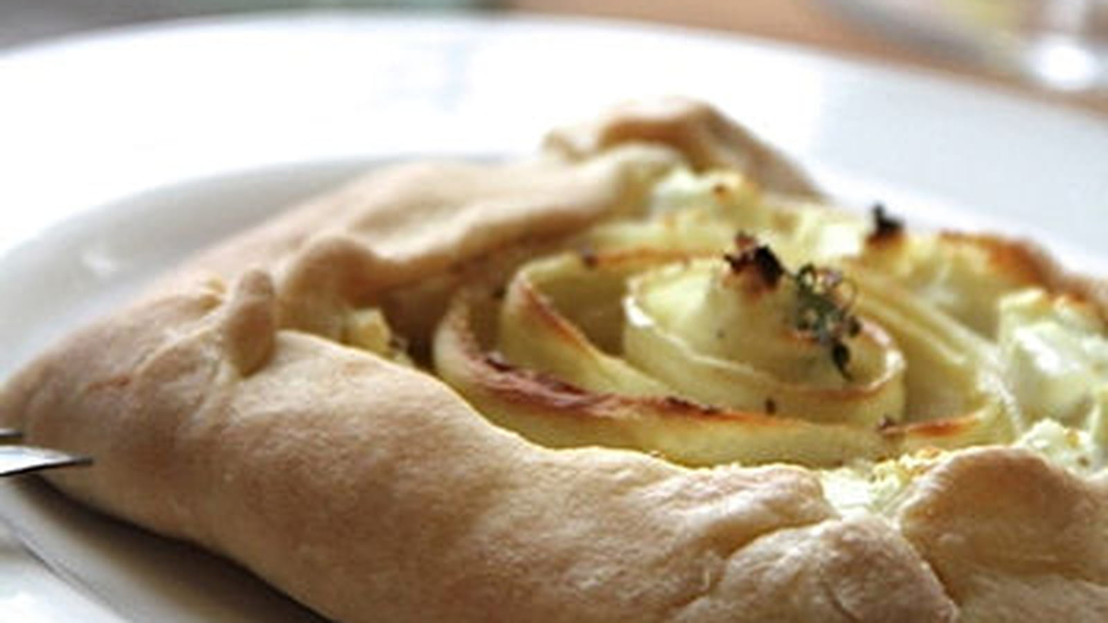 Tartelette de panais à la moutarde et au chèvre