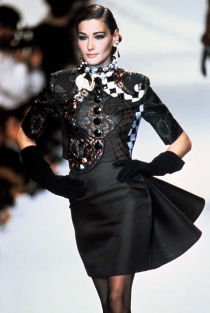 Carla Bruni en juillet 1991