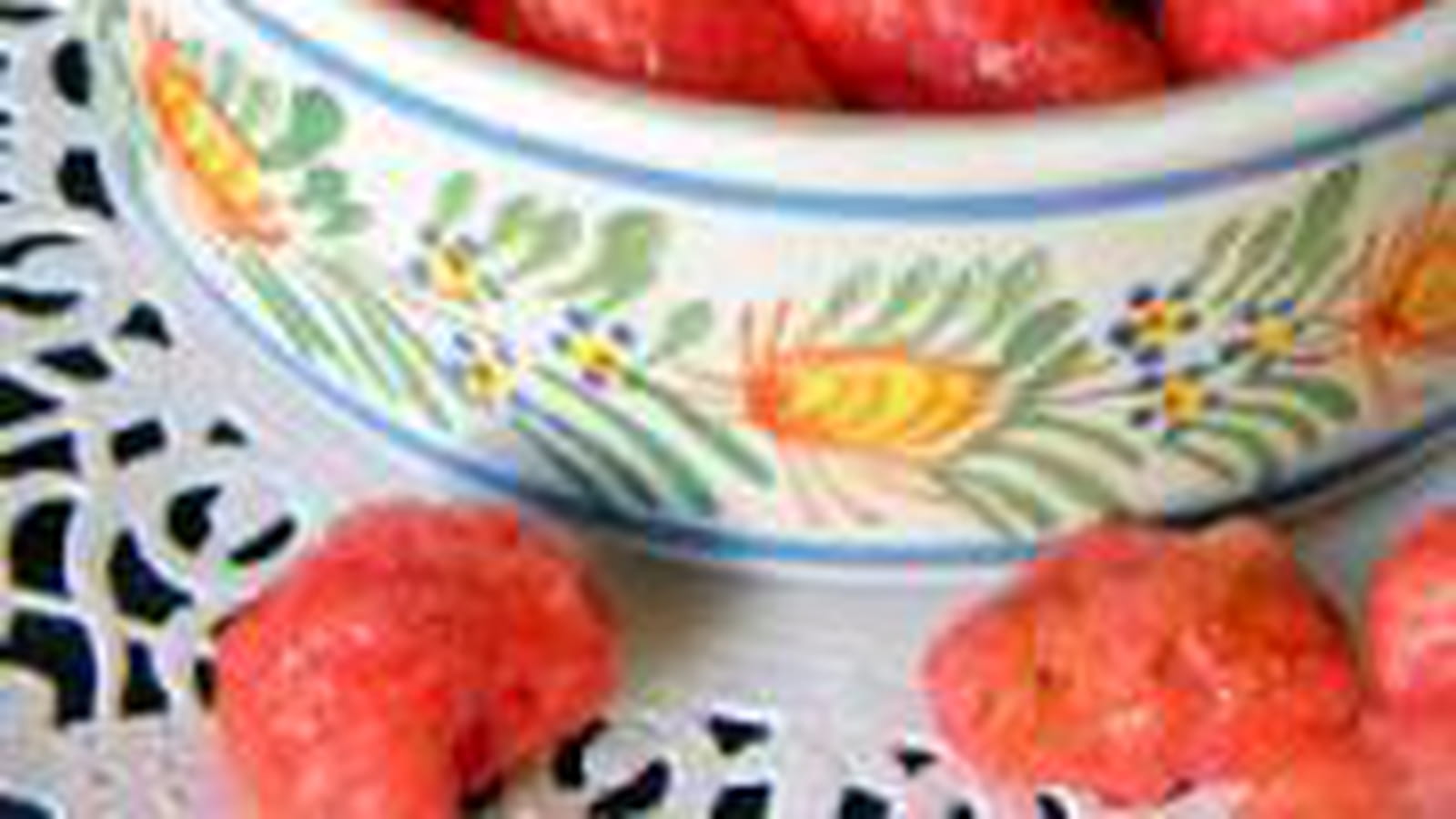 Pralines rouges
