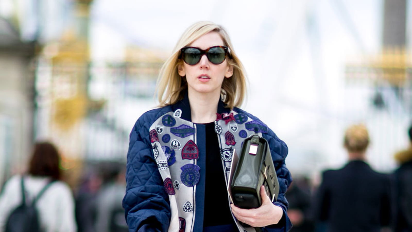 Le bomber luxe