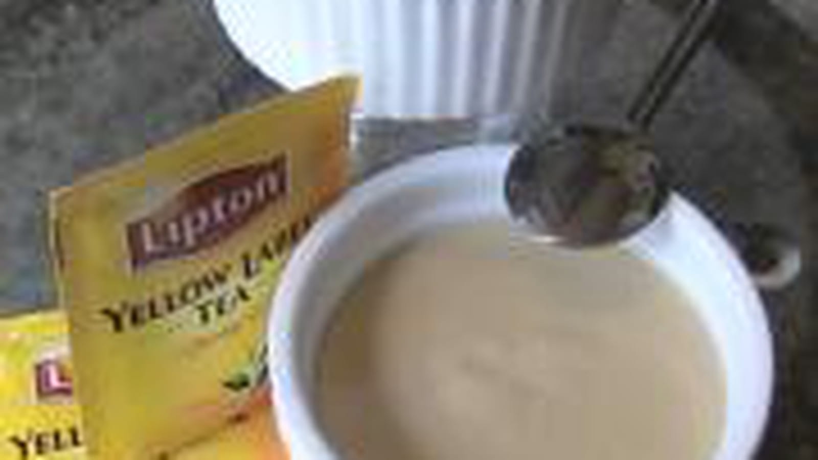 Crème au thé et à l'arôme d'orange
