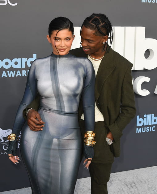 Kylie Jenner et Travis Scott, aux Billboard Music Awards le 15&nbsp;mai