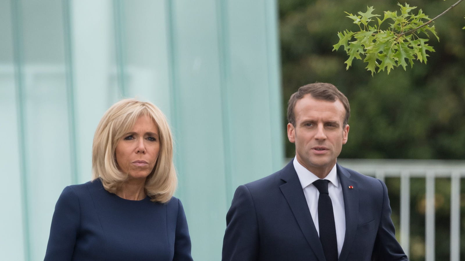 Brigitte et Emmanuel Macron