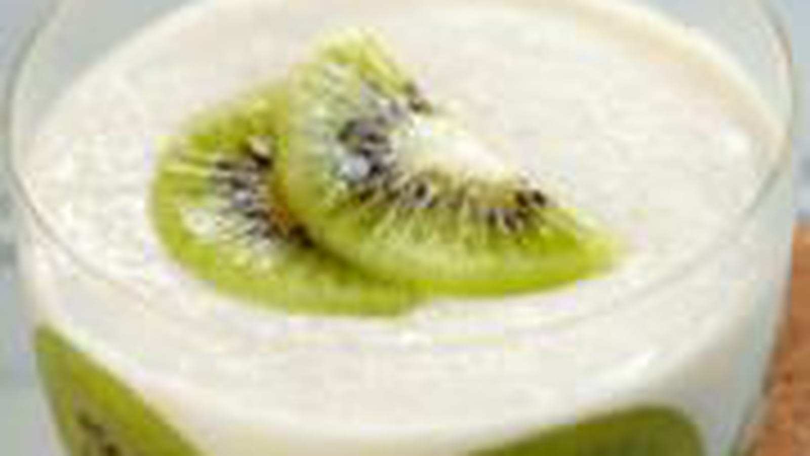 Panna Cotta kiwis