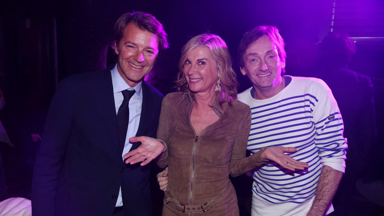 François Baroin, Michèle Laroque et Pierre Palmade