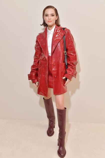 Zoey Deutch au défilé Valentino