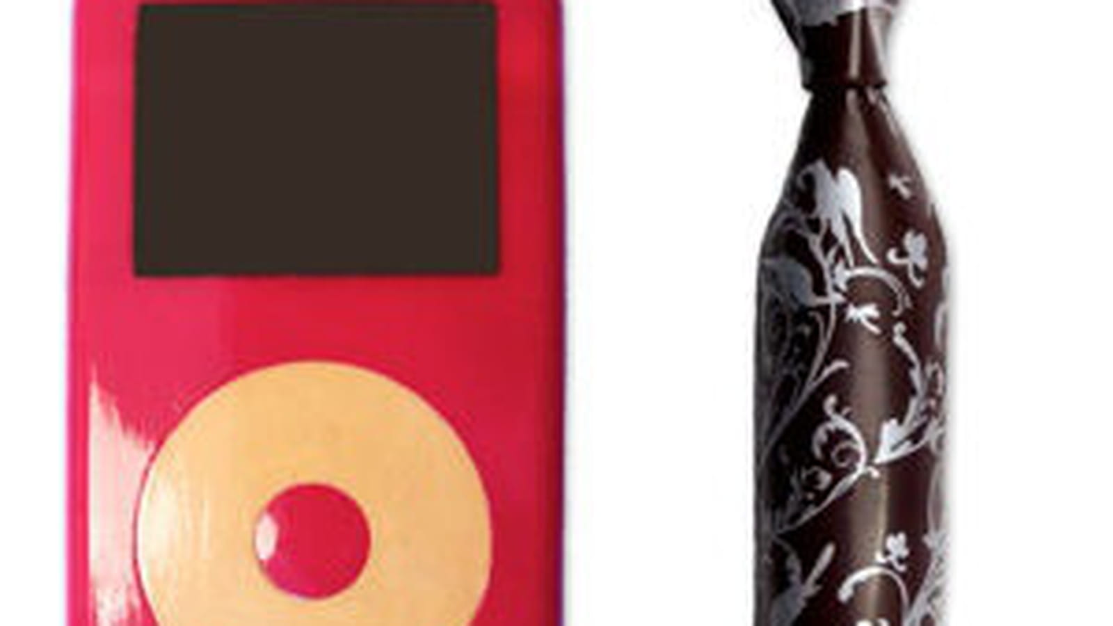 IPod et cravate en chocolat de Jean-Paul Hévin