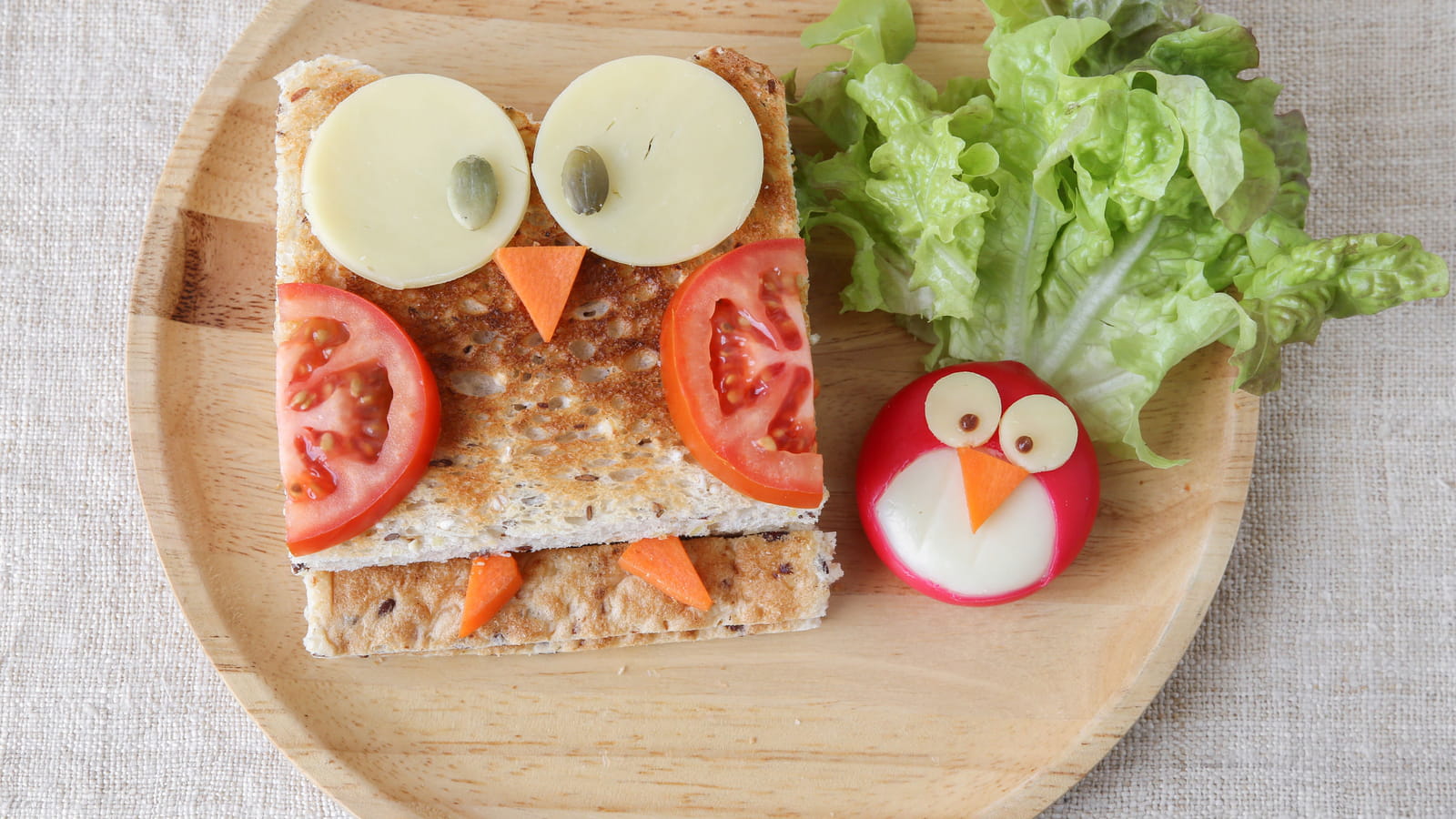 Un sandwich hibou