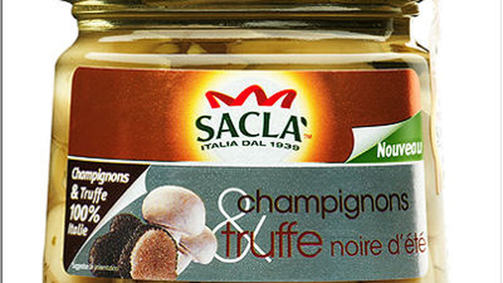 Antipasti Champignons & truffe noire Sacla 