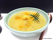 Velouté de chou-fleur au curcuma : Etape 5
