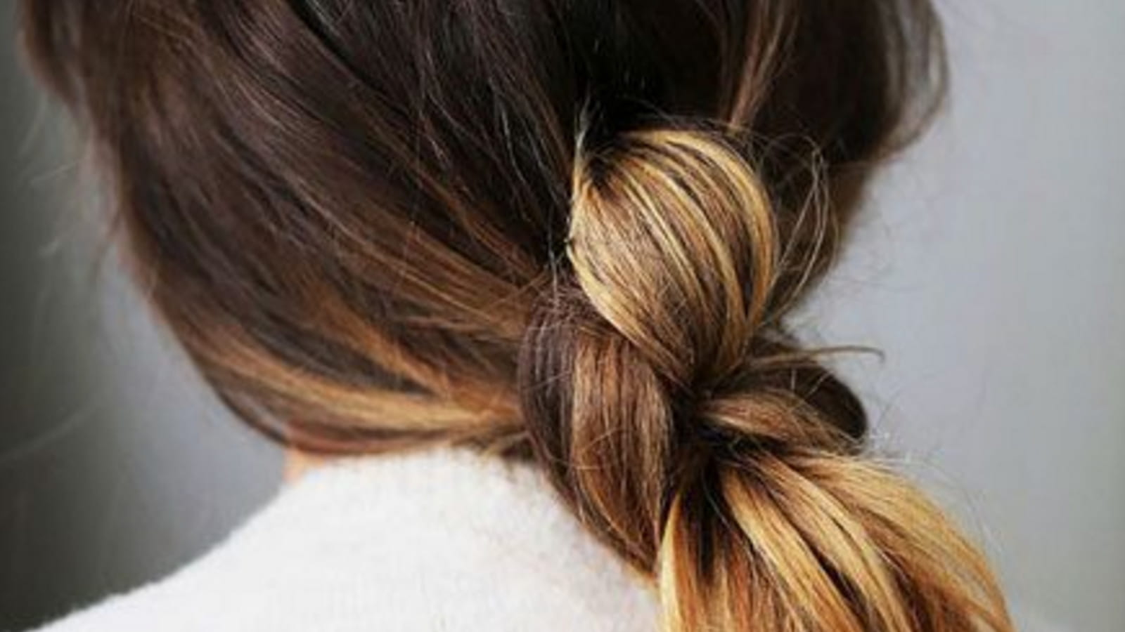 Le chignon noeud