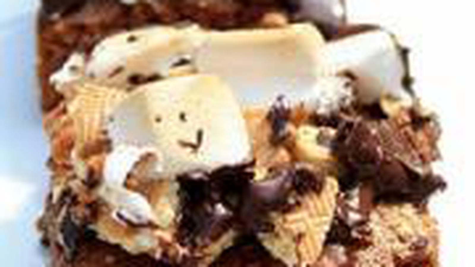 Brownie à la guimauve et chocolat)