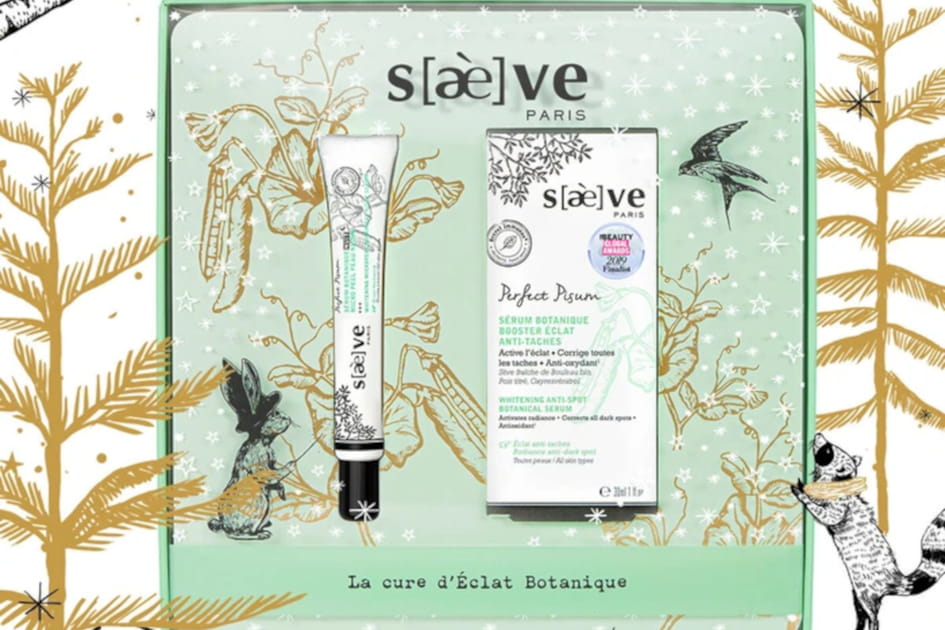 Coffret visage La cure d'&eacute;clat botanique, Sa&egrave;ve