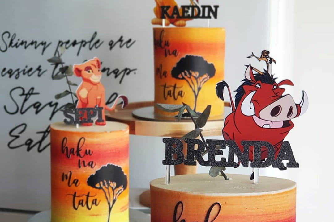 Gâteau Le Roi Lion
