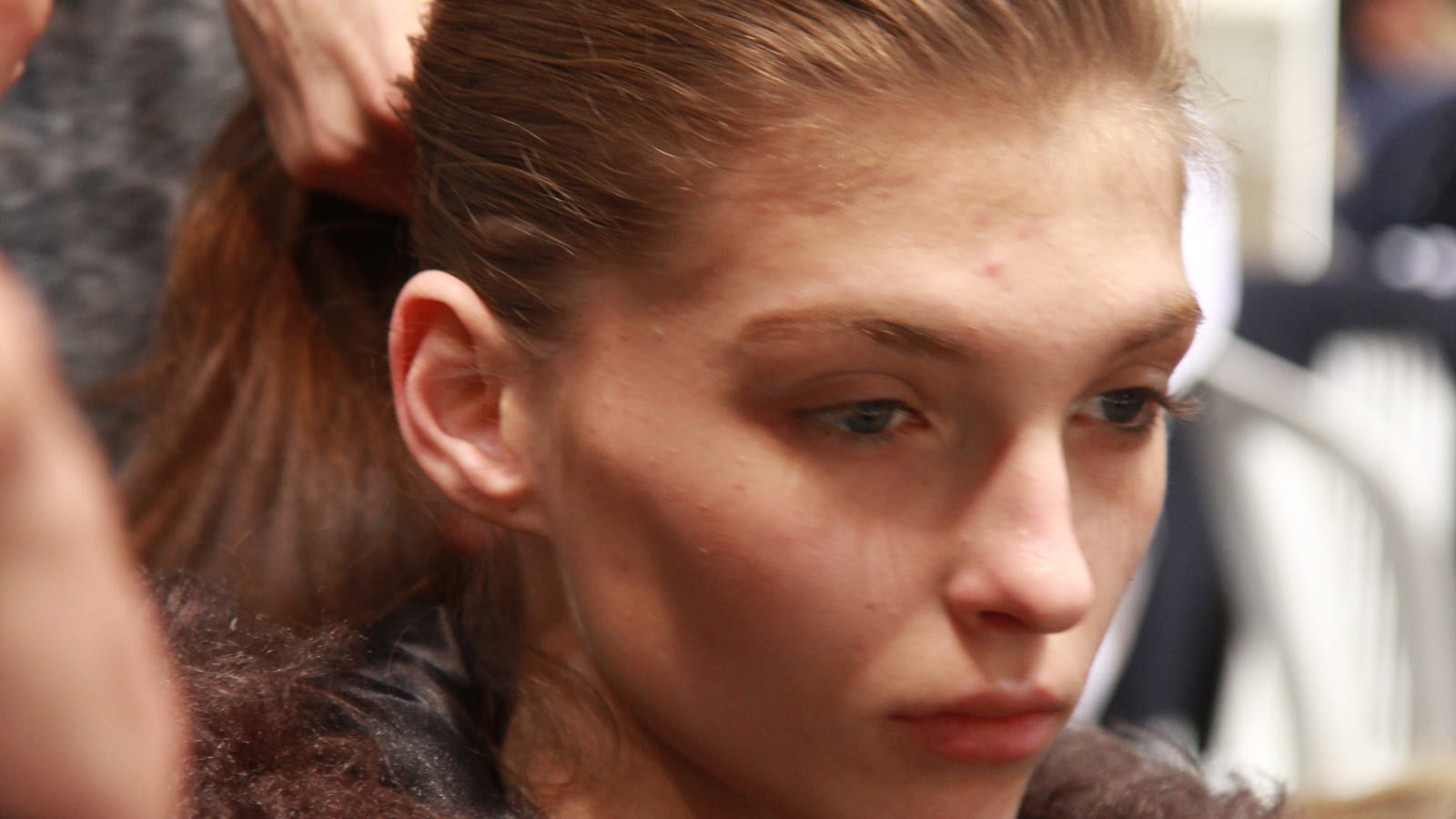 La création du chignon