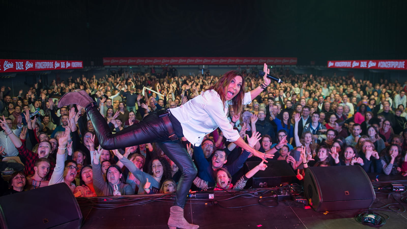 Zazie : partie de jambe en l'air