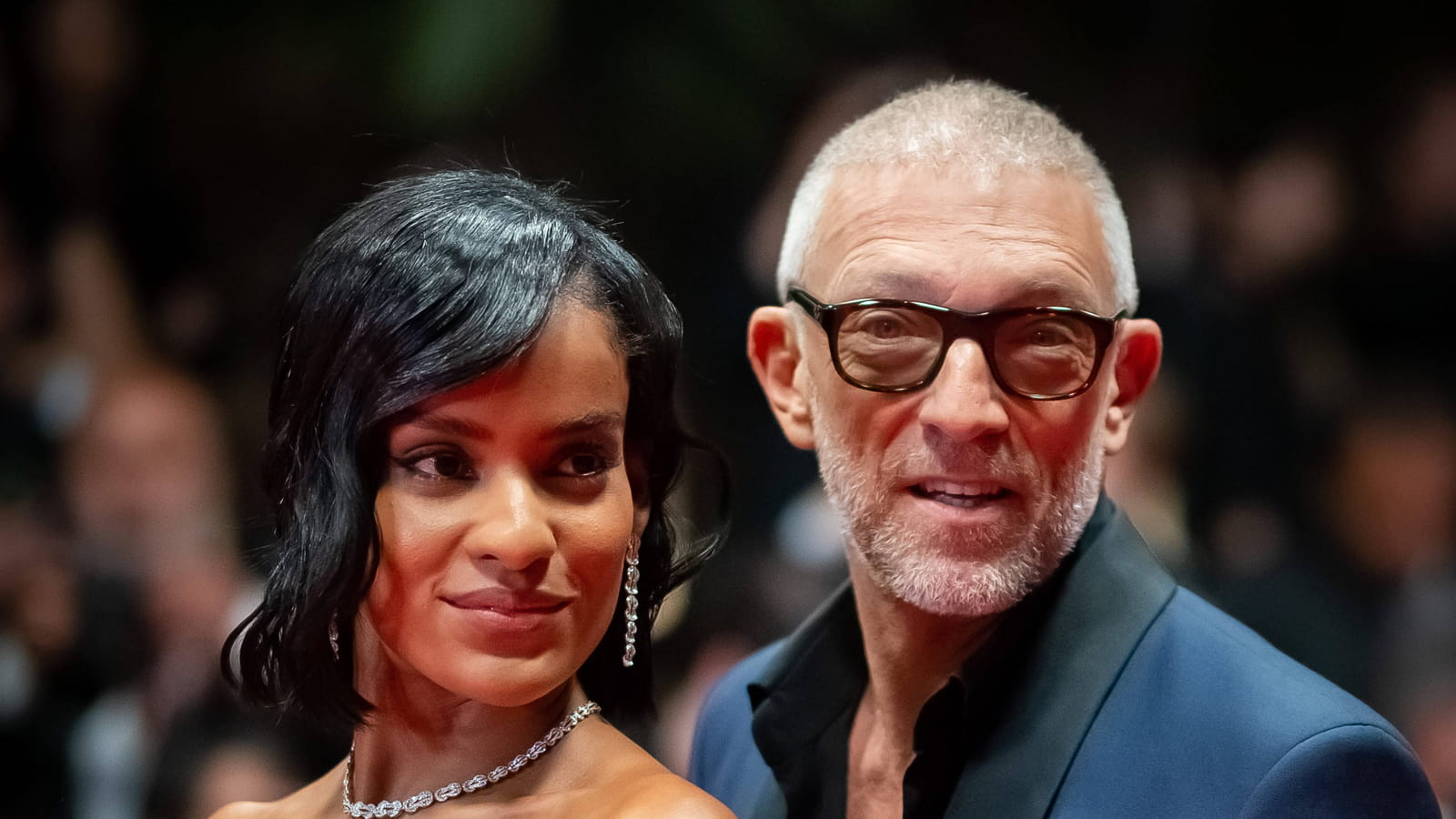 Vincent Cassel et Narah Baptista 