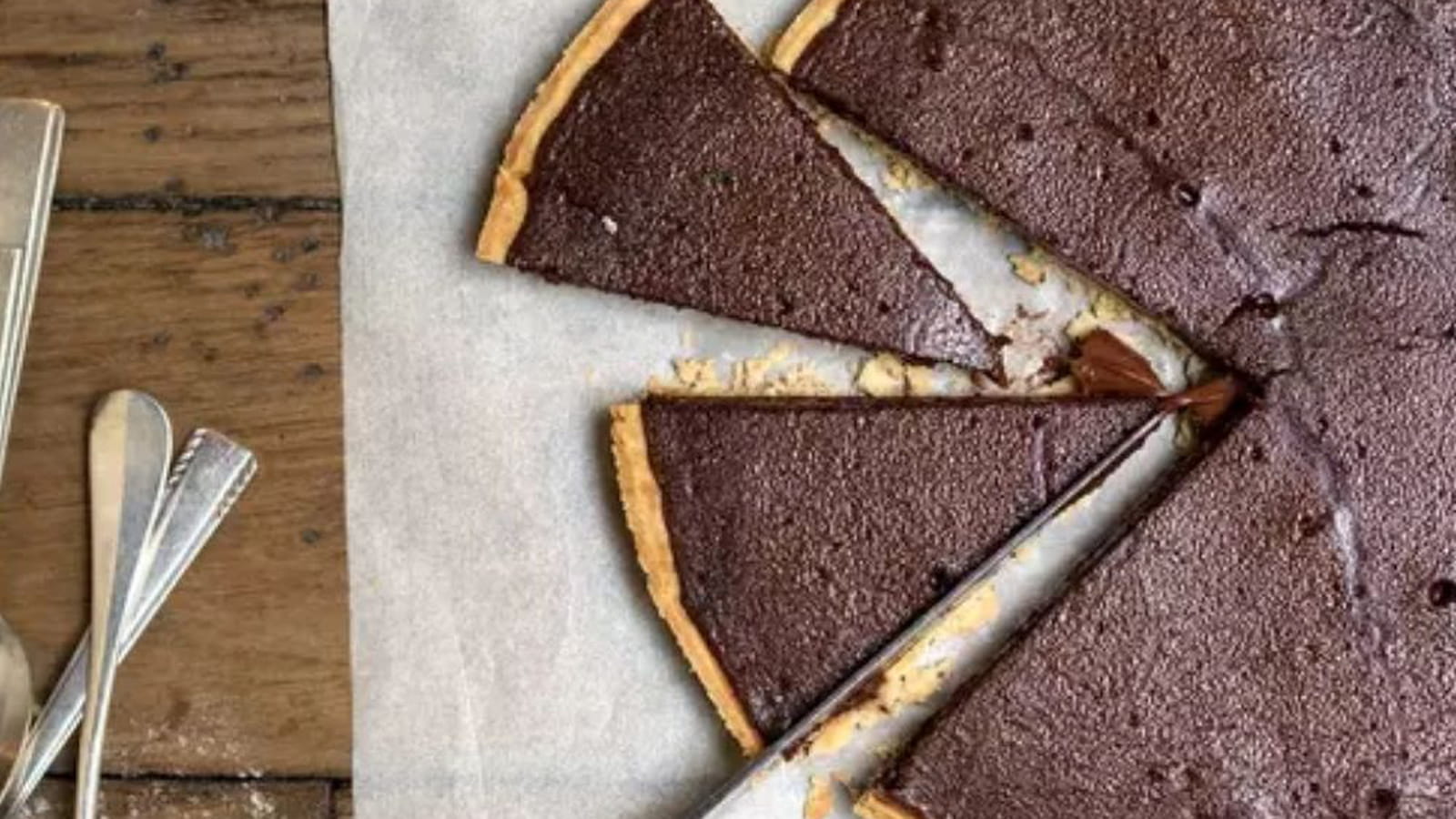 Tarte au chocolat d'Amandine Chaignot