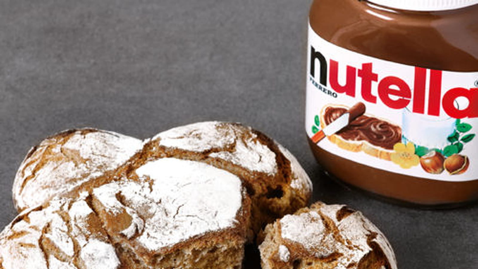 Fleur de pain au seigle de Gontran Cherrier x Nutella