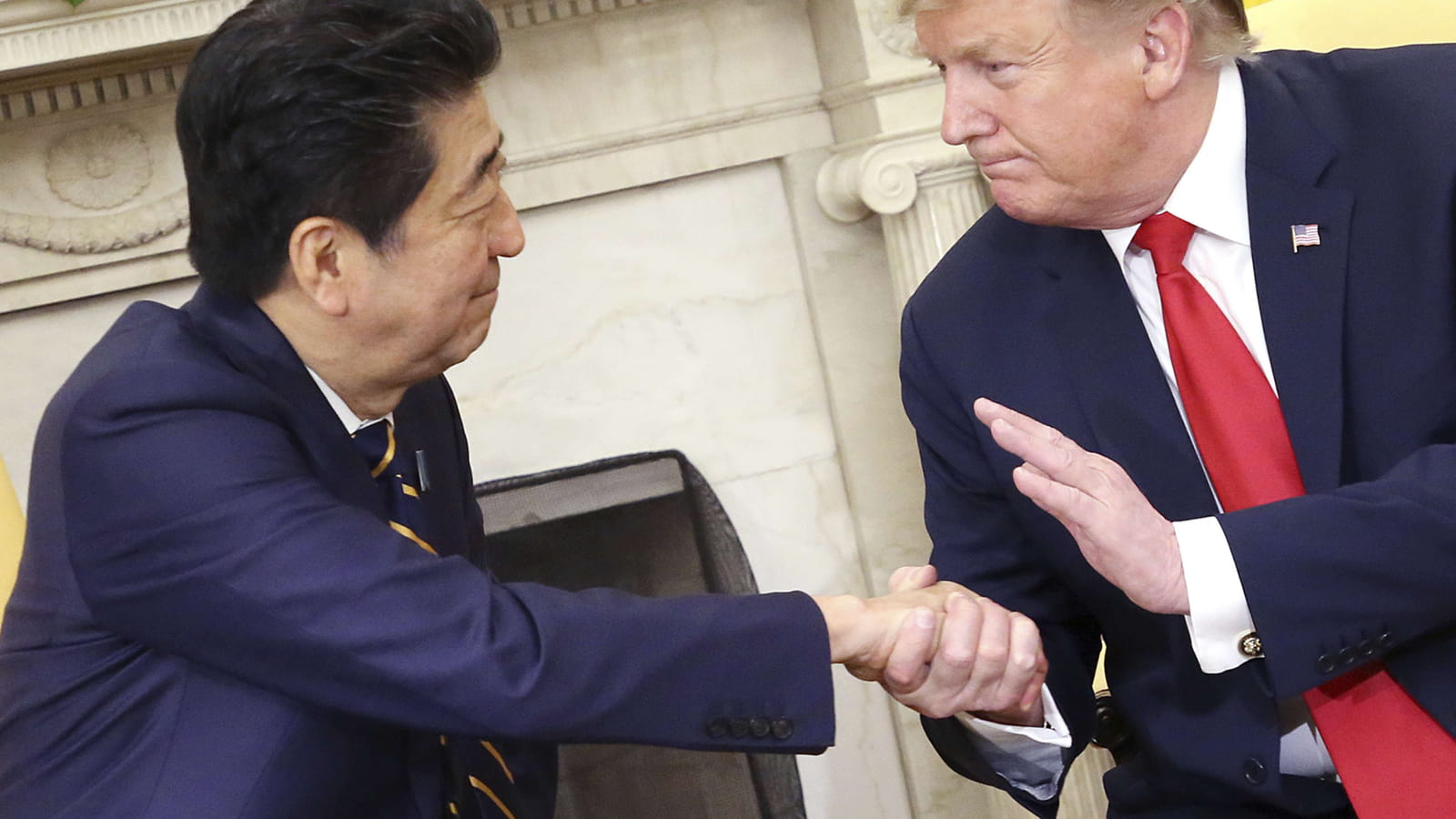Shinzo Abe et Donald Trump