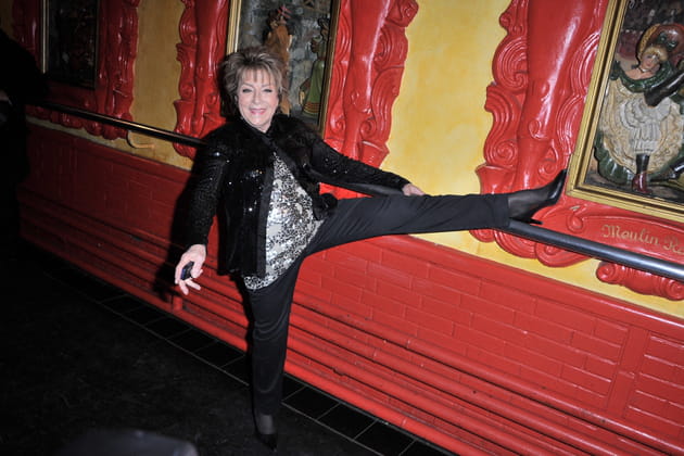 Marthe Mercadier, encore très souple en 2011 au défilé de Christophe Guillarmé