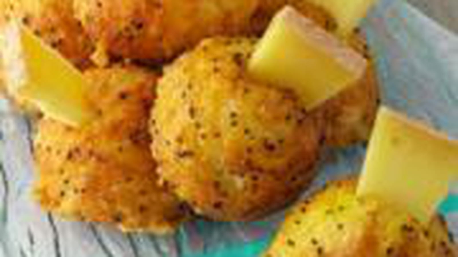 Chouquettes au gruyère