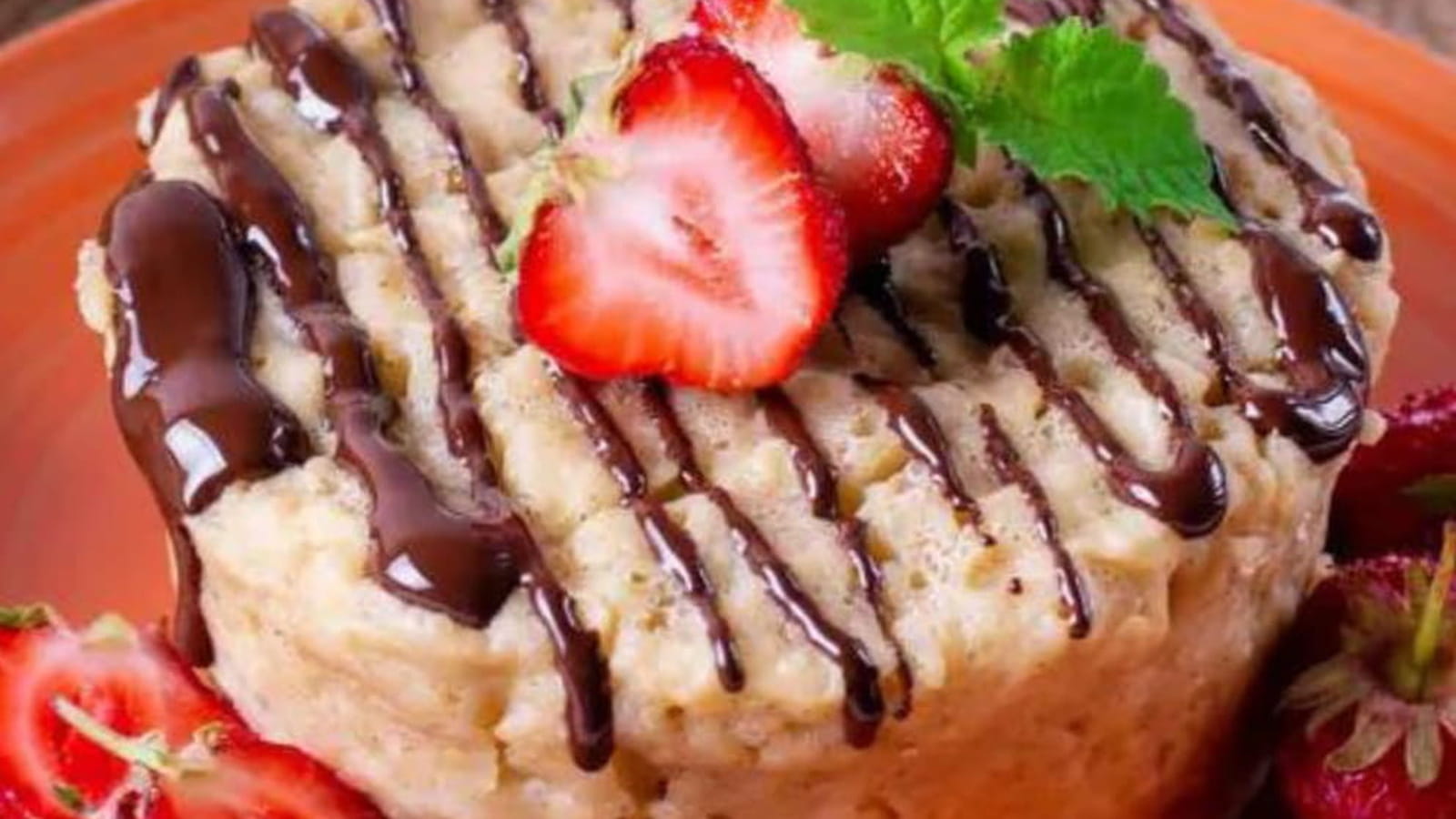 Bowl Cake à la banane et chocolat