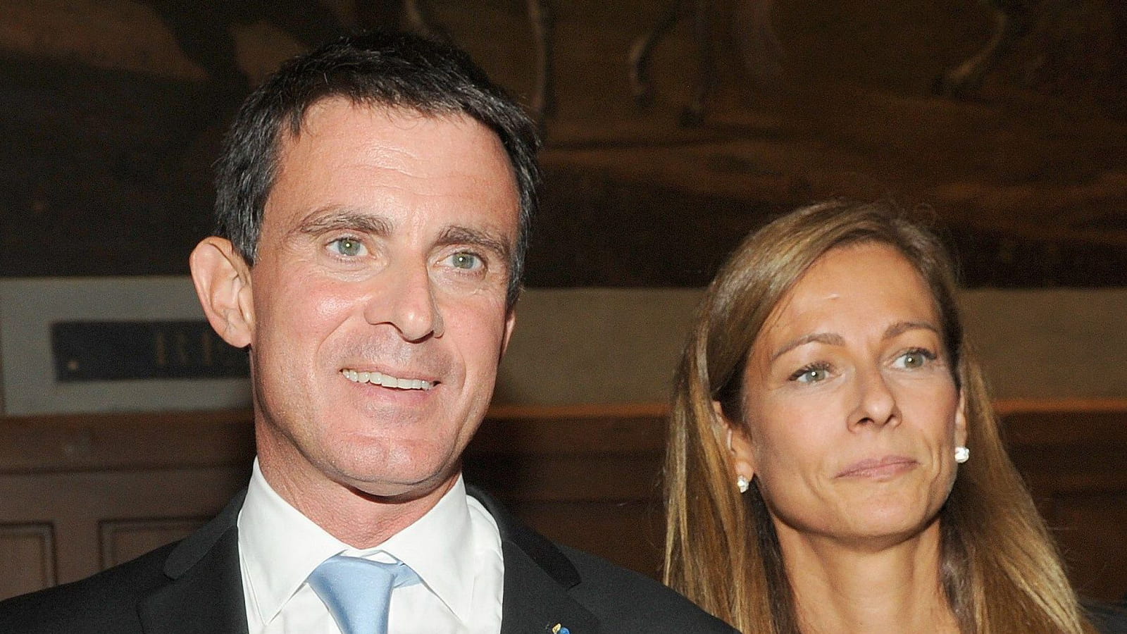 Manuel Valls et Anne Gravoin
