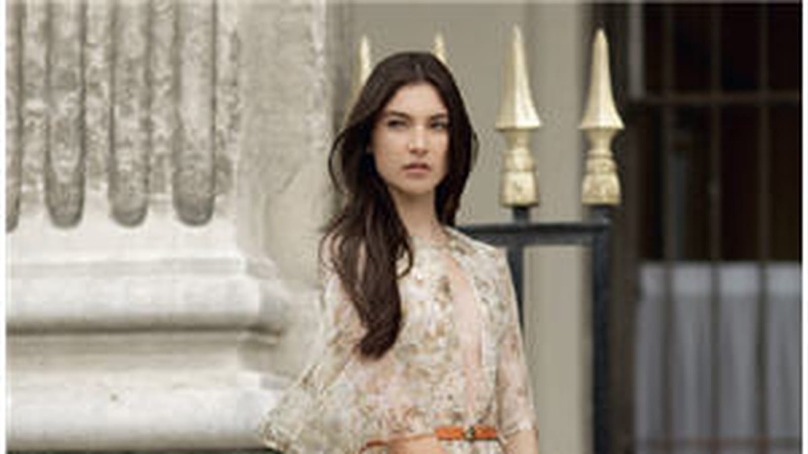 La robe longue de Chloé