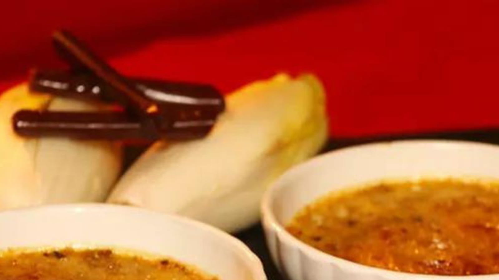 Crème brûlée d’endives au caramel
