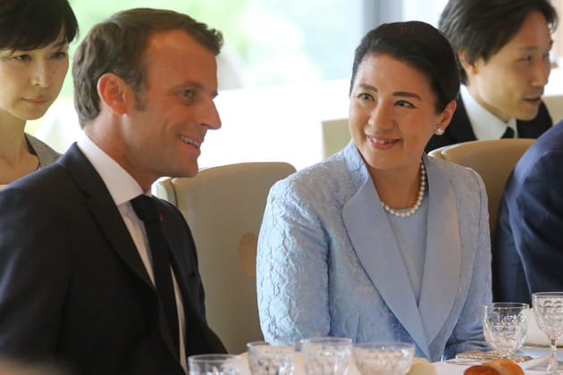 Emmanuel Macron a dégusté la cuisine japonaise