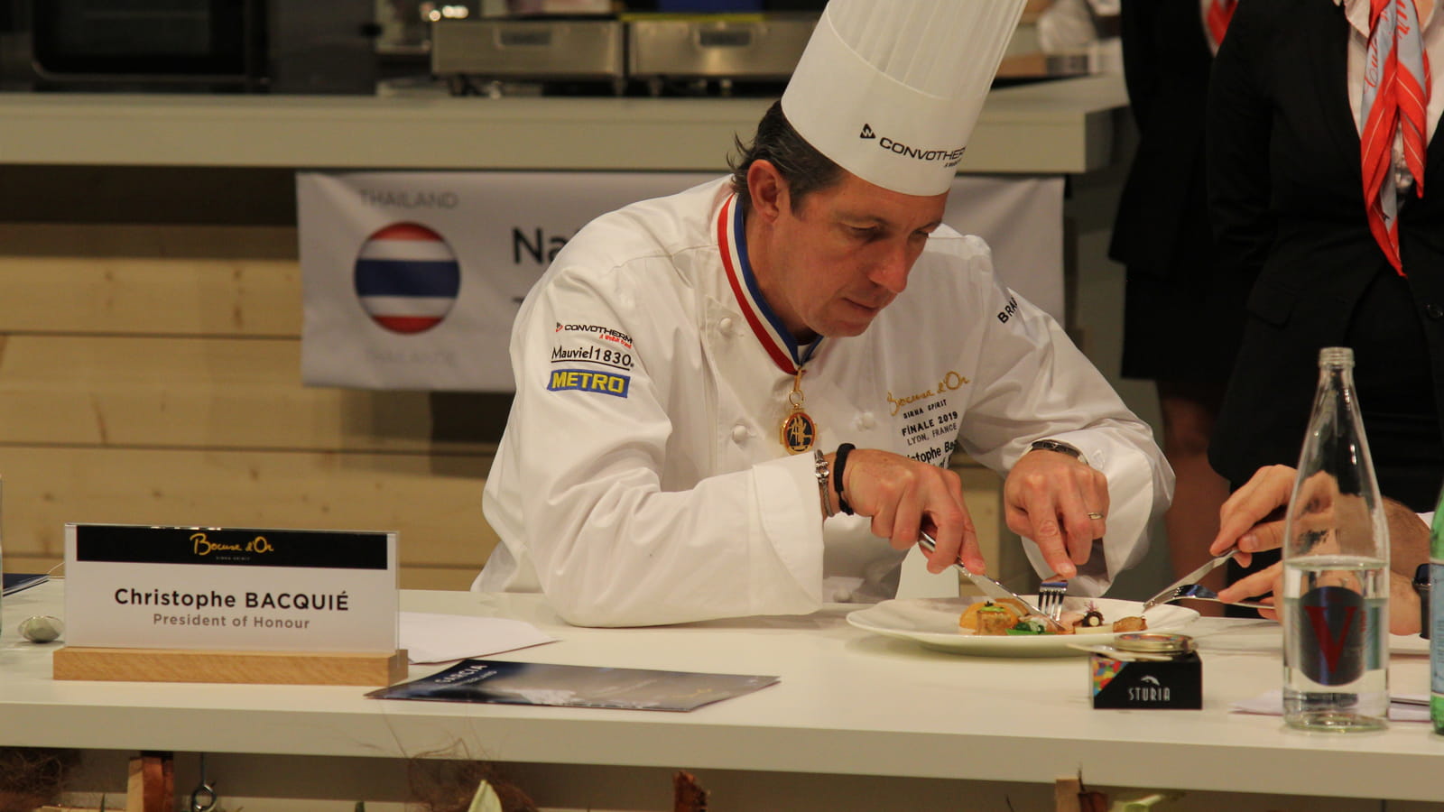 Christophe Bacquié, président d'Honneur du Bocuse d'Or 2019