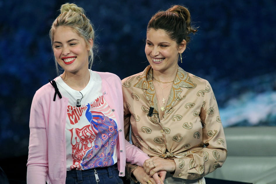Marie-Ange et Laetitia Casta