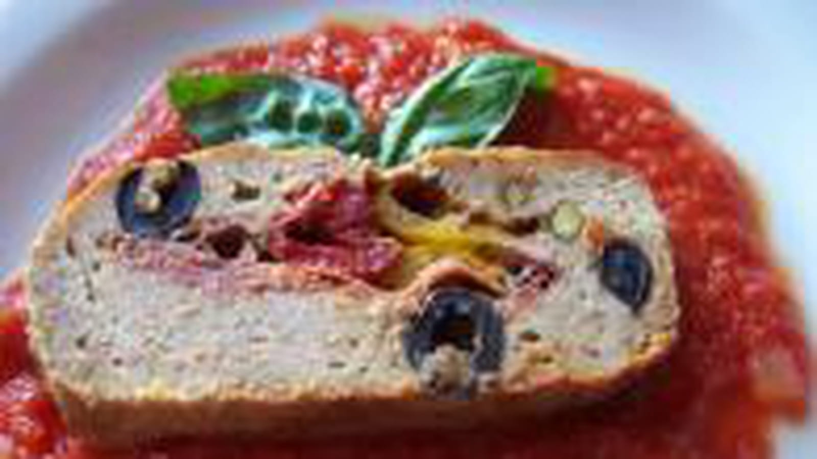 Roulade de porc haché