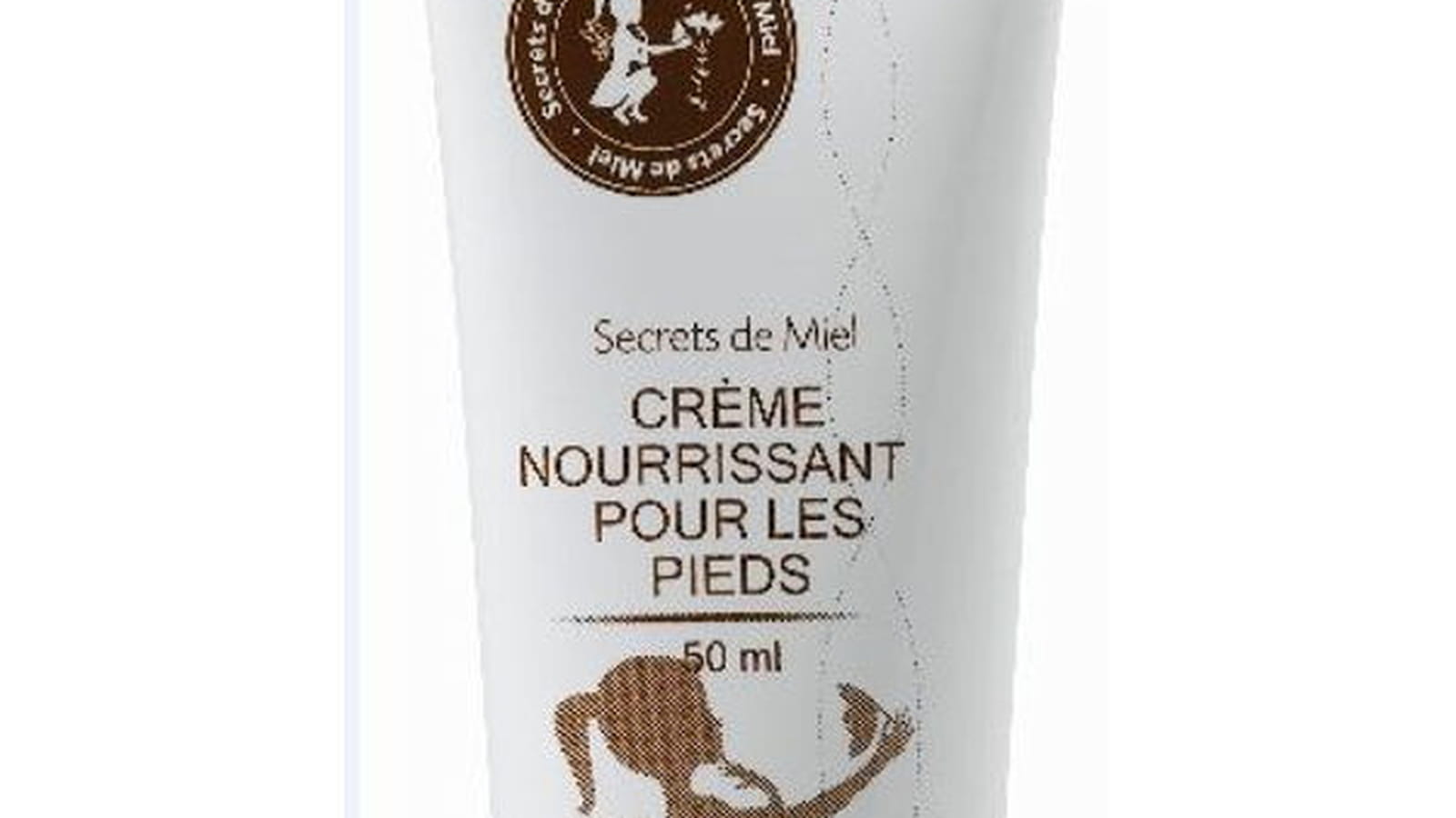 Crème nourrissante pour les pieds, Secret de Miel