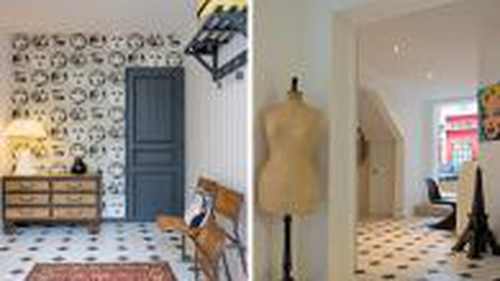 Maison de ville à la déco métissée