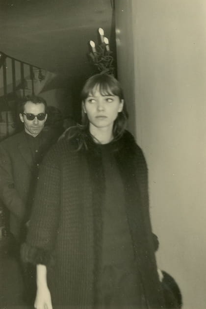 Anna Karina et Jean-Luc Godard