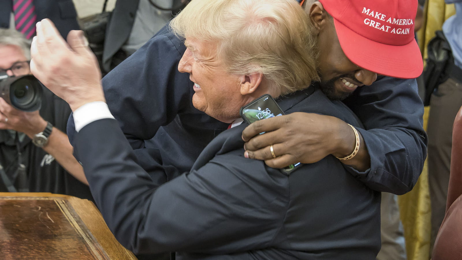 Donald Trump et Kanye West