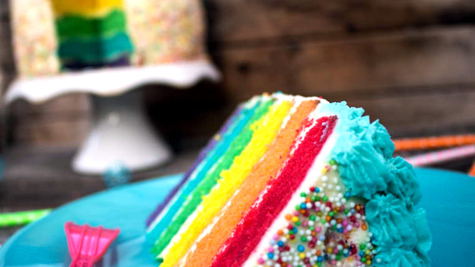 Rainbow cake 