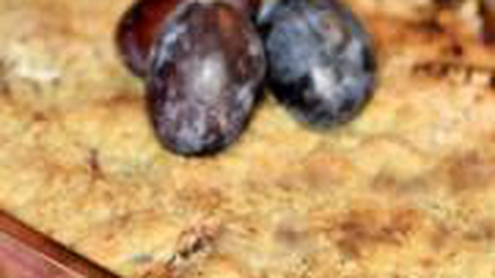 Clafoutis-crumble aux quetsches & épices