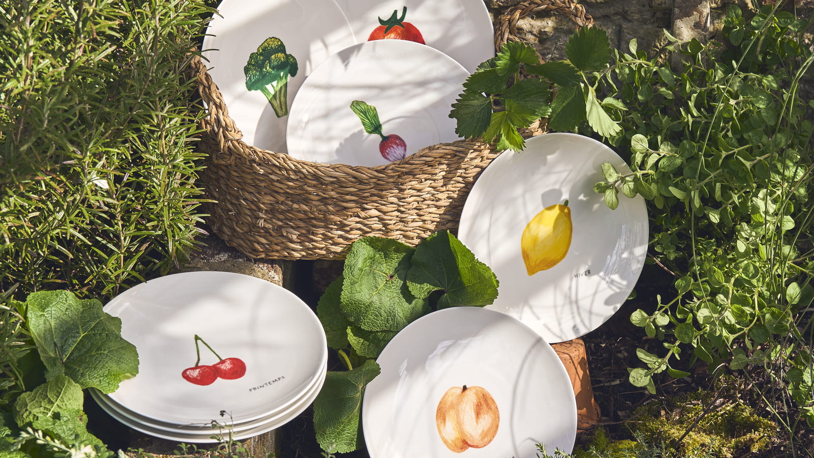 Service d'assiettes