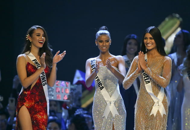 Miss Philippines, Miss Afrique du Sud et Miss Venezuela&nbsp;: beau podium