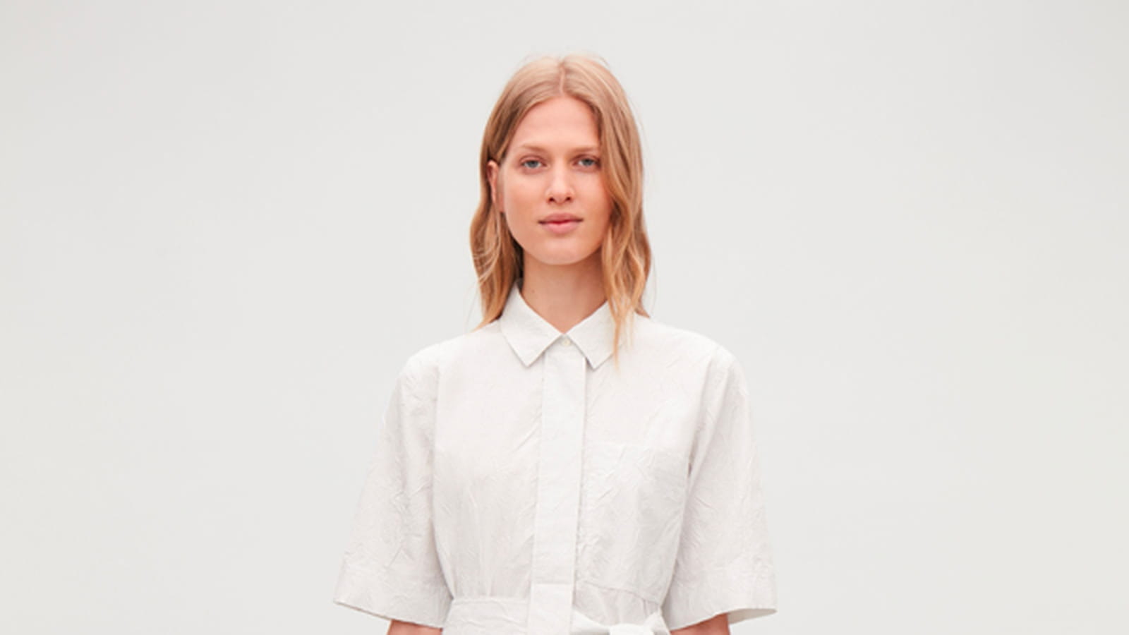 Robe blanche COS 
